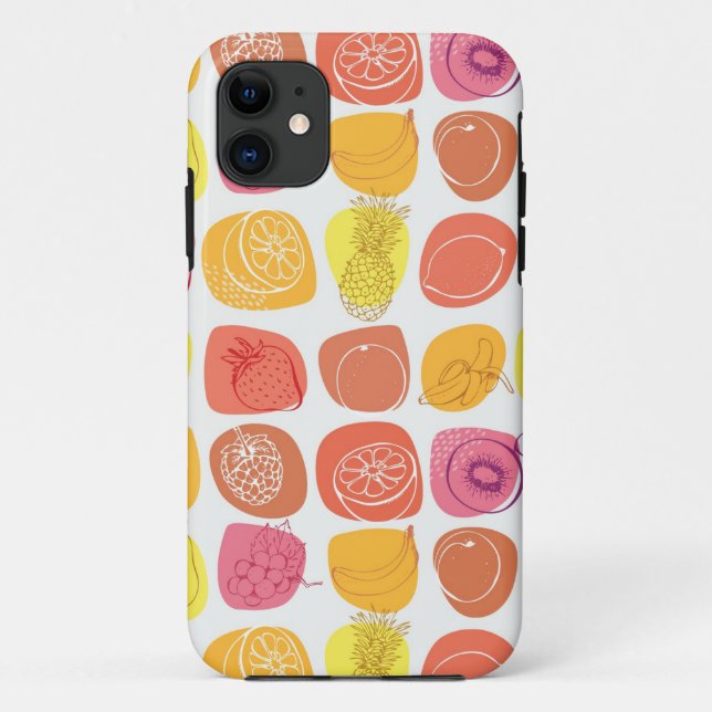 Capa Para iPhone Da Case-Mate Teste padrão da fruta (Verso)