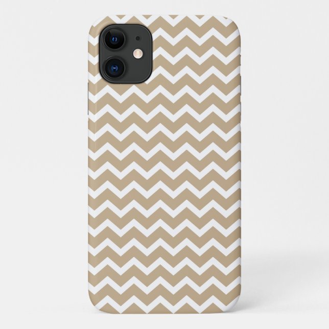 Capa Para iPhone Da Case-Mate Teste padrão das vigas do ziguezague (Verso)