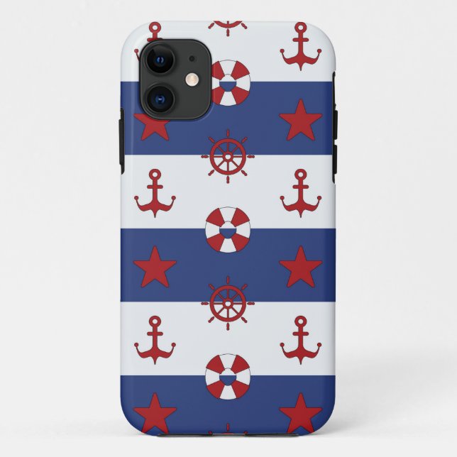 Capa Para iPhone Da Case-Mate Teste padrão de bandeira dos Estados Unidos (Verso)