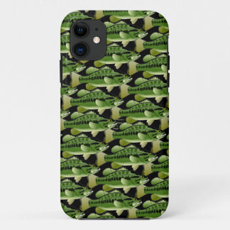Capa Para iPhone Da Case-Mate Teste padrão de Camo do baixo Largemouth no preto