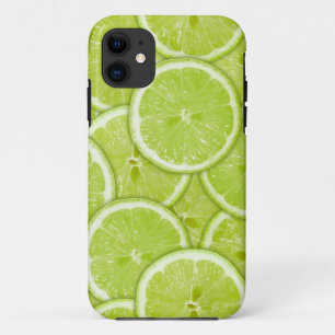 Capa Para iPhone Da Case-Mate Teste padrão de fatias verdes do limão