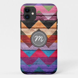 Capa Para iPhone Da Case-Mate Teste padrão de ziguezague asteca de madeira #7 d