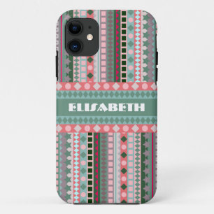 Capa Para iPhone Da Case-Mate Teste padrão de ziguezague asteca dos doces