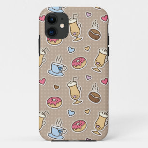 Capa Para iPhone Da Case-Mate Teste padrão do café