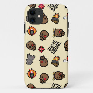 Capa Para iPhone Da Case-Mate Teste padrão do pelotão Deadshot Emoji do
