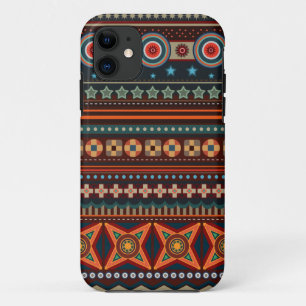 Capa Para iPhone Da Case-Mate Teste padrão étnico indiano nativo