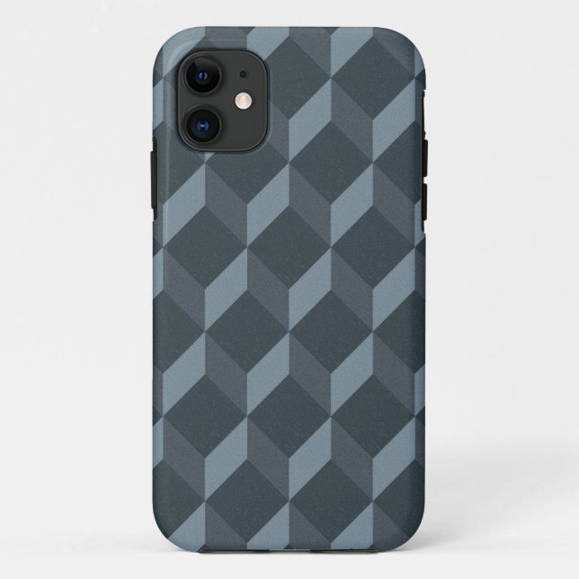 Capa Para iPhone Da Case-Mate Teste padrão geométrico abstrato do fundo (Verso)