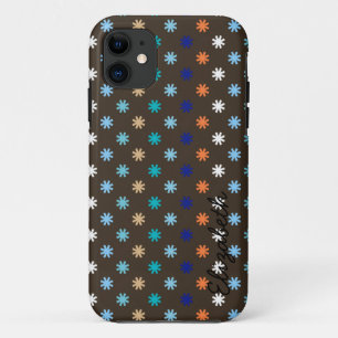 Capa Para iPhone Da Case-Mate Teste padrão geométrico moderno da estrela bonit