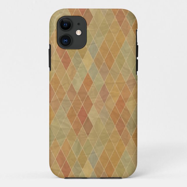 Capa Para iPhone Da Case-Mate Teste padrão geométrico retro 2 (Verso)