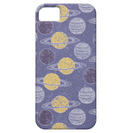 Capa Para iPhone Da Case-Mate Teste padrão ilustrado do espaço