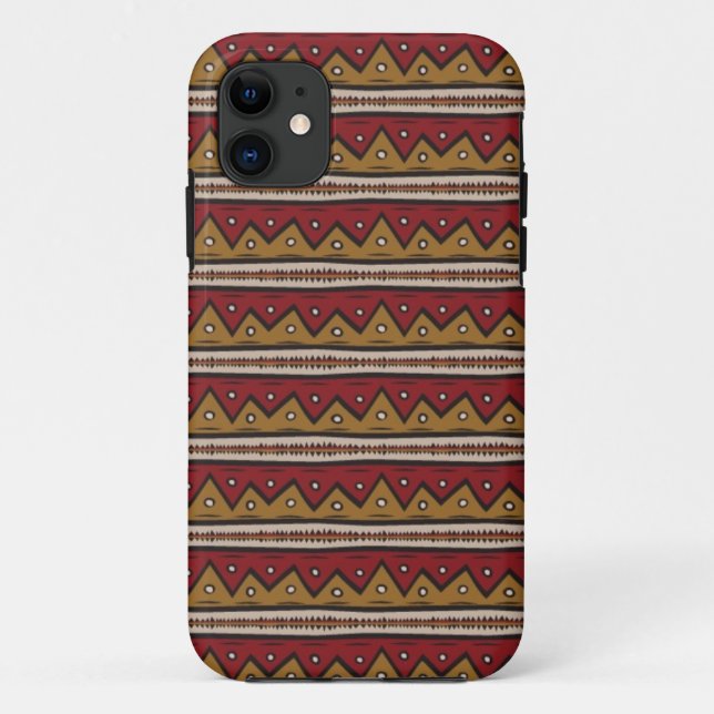 Capa Para iPhone Da Case-Mate Teste padrão tribal (Verso)