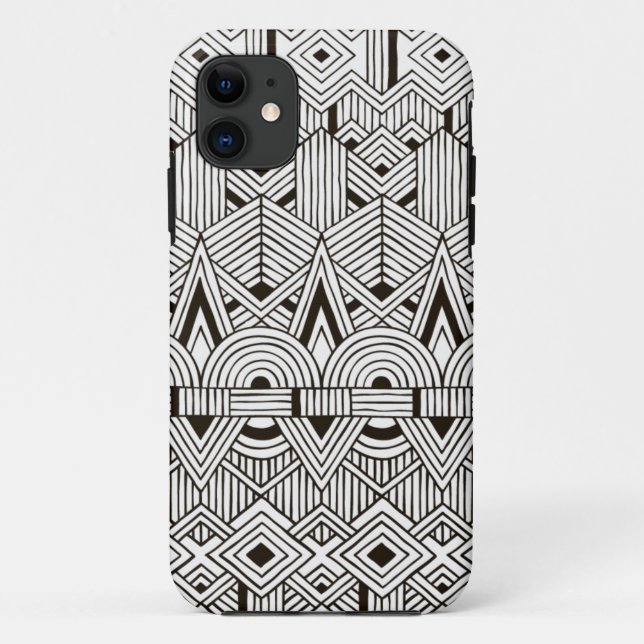 Capa Para iPhone Da Case-Mate Teste padrão tribal inspirado (Verso)