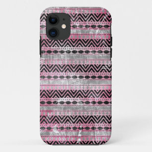 Capa Para iPhone Da Case-Mate Textura 311 asteca preta cinzenta cor-de-rosa