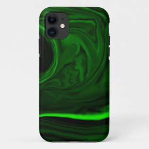 Capa Para iPhone Da Case-Mate textura malaquita verde