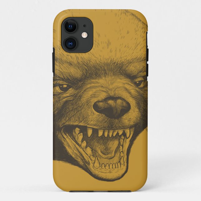 Capa Para iPhone Da Case-Mate Texugo de mel (Verso)