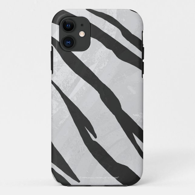 Capa Para iPhone Da Case-Mate Tigre Impressão preto e branco (Verso)