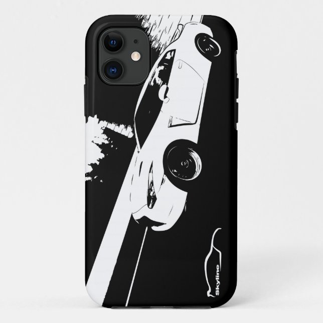 Capa Para iPhone Da Case-Mate Tiro GTR do rolamento da skyline (Verso)