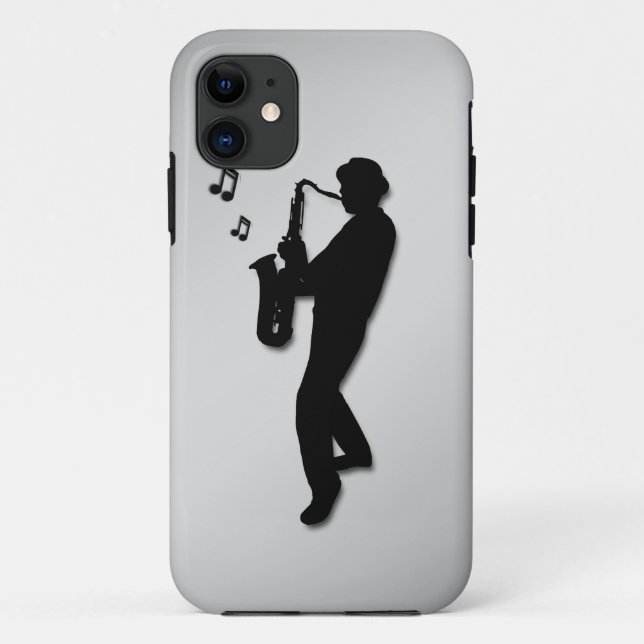 Capa Para iPhone Da Case-Mate Toca Saxofone (Verso)