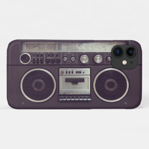 Capa Para iPhone Da Case-Mate Tocador de cassete Retro Boombox Engraçado