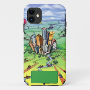 Capa Para iPhone Da Case-Mate Todas as estradas levam a Houston Texas