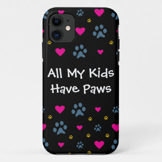 Capa Para iPhone Da Case-Mate Todas minhas Miúdo-Crianças têm as patas