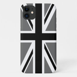 Capa Para iPhone Da Case-Mate Tomada de cinza Black and White Union
