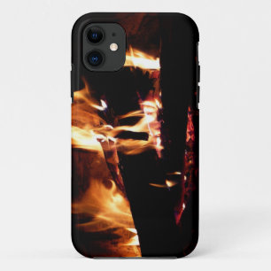 Capa Para iPhone Da Case-Mate Toras na Lareira Fotografia de Fogo Quente