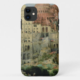 Capa Para iPhone Da Case-Mate Torre de Babel, 1563 (óleo no painel)