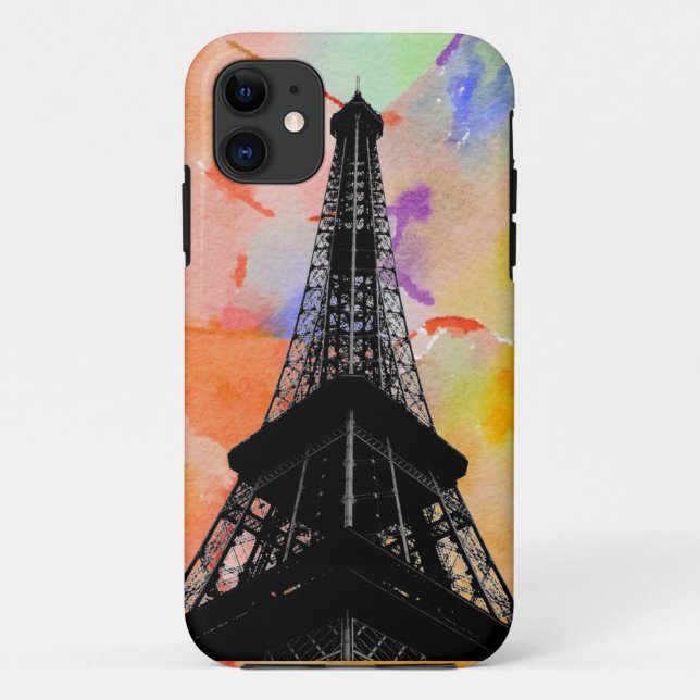 Capa Para iPhone Da Case-Mate Torre Eiffel (Verso)
