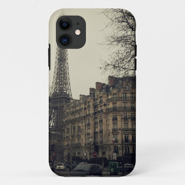 Capa Para iPhone Da Case-Mate Torre Eiffel Paris Cidade Edifício Arquitetura (Verso)