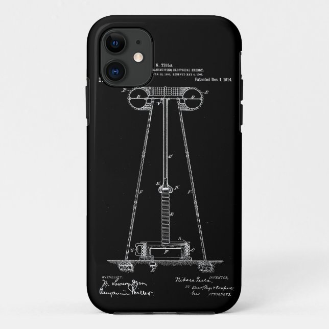 Capa Para iPhone Da Case-Mate Transmissor Wardencliff da energia elétrica de (Verso)