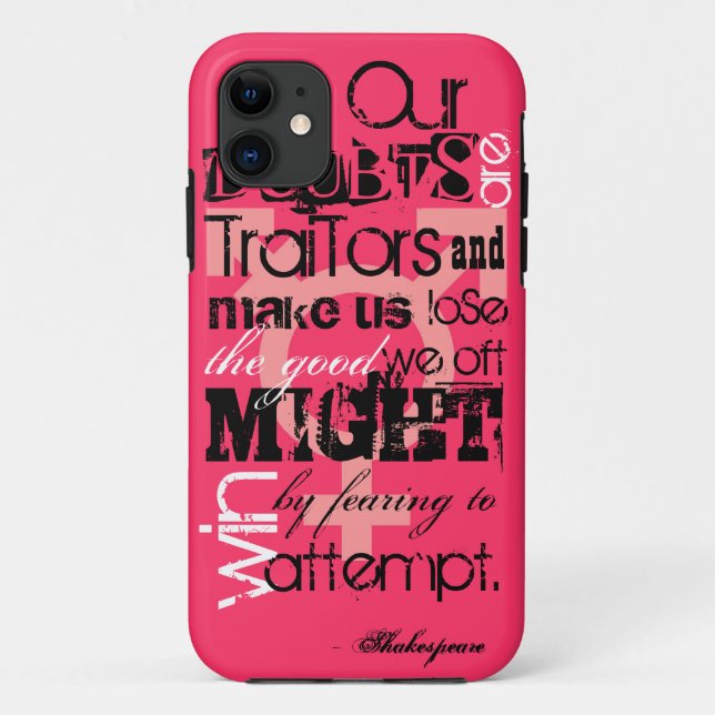 Capa Para iPhone Da Case-Mate Transpeare (Verso)