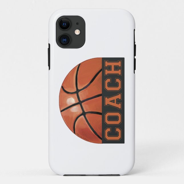 Capa Para iPhone Da Case-Mate Treinador de Basquete (Verso)