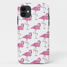 Capa Para iPhone Da Case-Mate Trendy Pink Flamingo Pattern