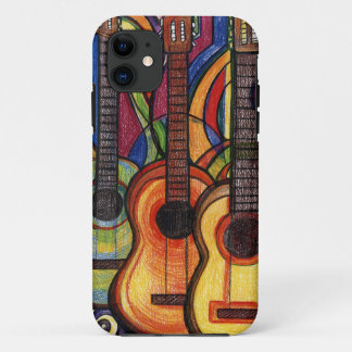 Capa Para iPhone Da Case-Mate Três guitarra