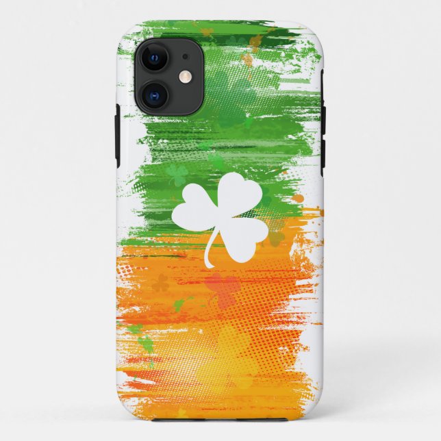 Capa Para iPhone Da Case-Mate Trevos da Sorte Leves & Tinta (Verso)
