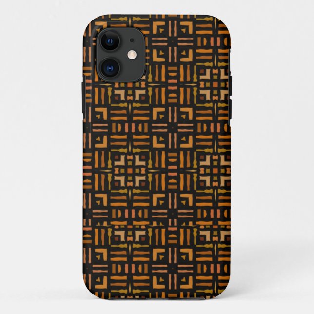 Capa Para iPhone Da Case-Mate Tribal africano quente Design 2 (Verso)