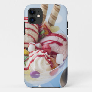 Capa Para iPhone Da Case-Mate Trio do sorvete e do Sundae doce