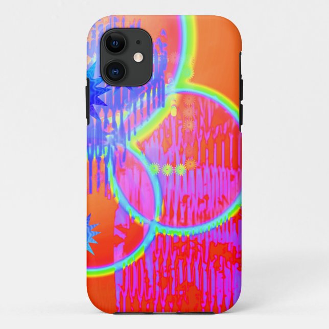 Capa Para iPhone Da Case-Mate Trippyness psicadélico (Verso)