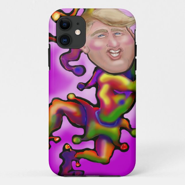 Capa Para iPhone Da Case-Mate Trump Jester (Verso)