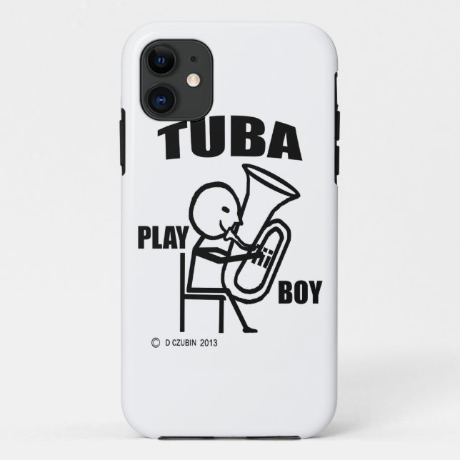Capa Para iPhone Da Case-Mate Tuba Play Boy (Verso)