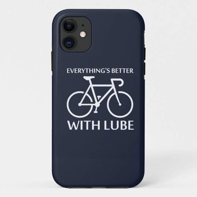 Capa Para iPhone Da Case-Mate Tudo é melhor com o Lube (Verso)