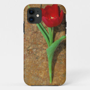 Capa Para iPhone Da Case-Mate Tulipa vermelha e amarela