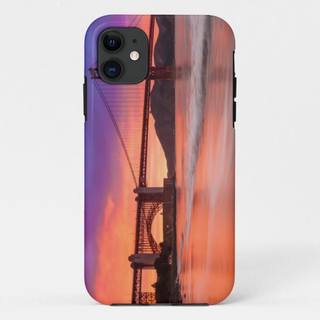 Capa Para iPhone Da Case-Mate Uma captação de golden gate bridge de San (Verso)