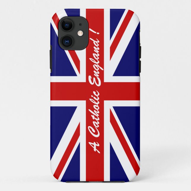 CAPA PARA iPhone DA Case-Mate UMA INGLATERRA CATÓLICA! (Verso)