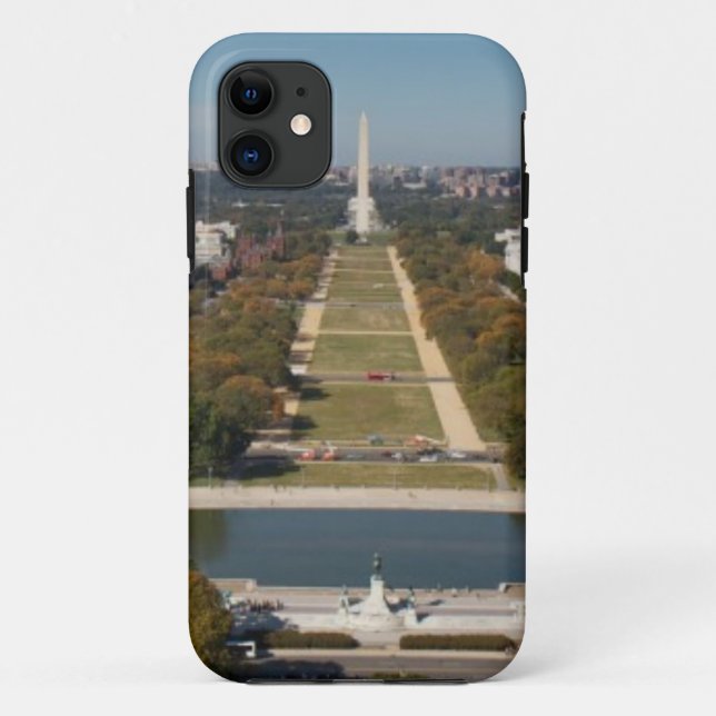 Capa Para iPhone Da Case-Mate Uma opinião da paisagem do Washington DC (Verso)