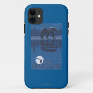 Capa Para iPhone Da Case-Mate Urso no luar - curvatura, Oregon