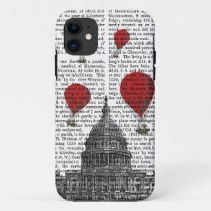 Capa Para iPhone Da Case-Mate US Capitol Building e Red Hot Air Balloons