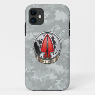 Capa Para iPhone Da Case-Mate USASOC [Novo DUI]