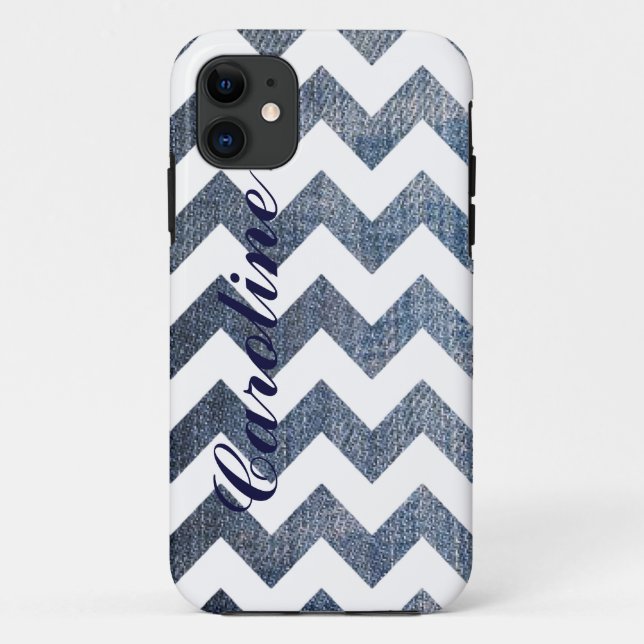 Capa Para iPhone Da Case-Mate v-stripes personalizadas (Verso)